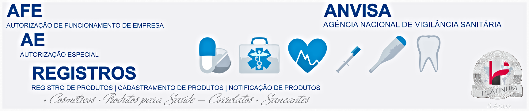 PLATINUM Consultoria | ANVISA - Serviços